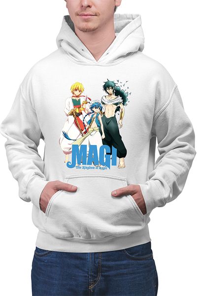 OEM Men's Hoodie Magi The Labyrinth of Magic Shinobu Ohtaka Manga