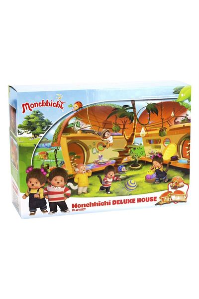 Silverlit Monchhichi - Set de joacă Deluxe pentru casă de joacă