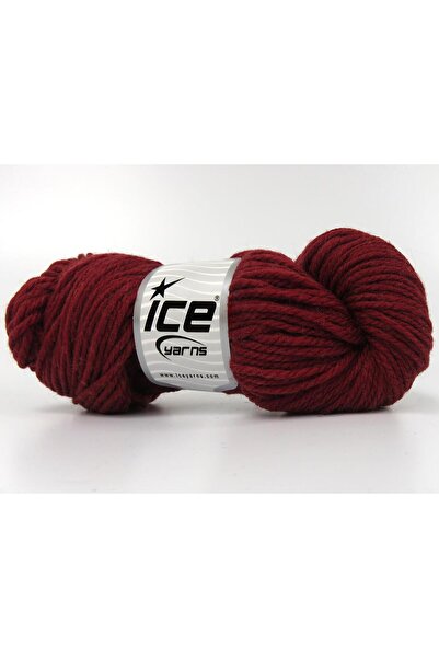 Ice yarns (3 Pcs the 100g.) Organic Wool Bulky 3 Pack Dark