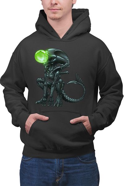 OEM Men's hoodie Predator Alien Prime Trilogy Schwarzenegger