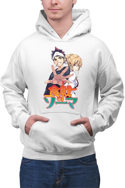 OEM Hanorac barbati Food Wars Souma Erina Cookers Anime Otaku