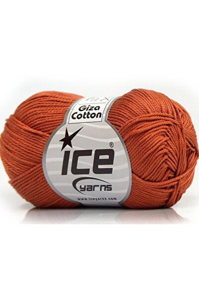 Ice yarns 6×50 جرام. خيوط قطنية صيفية نحاسية من جيزة، قطن، 100% قطن