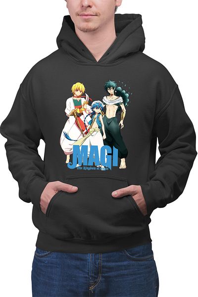 OEM Men's Hoodie Magi The Labyrinth of Magic Shinobu Ohtaka Manga