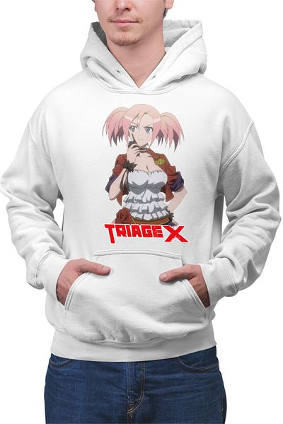 OEM Men's hoodie Triage X Nishida Oriha Twins Manga Kawaii