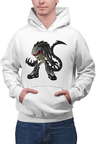 OEM Men's hoodie Predator Alien Baby Predalien Ridley Scott