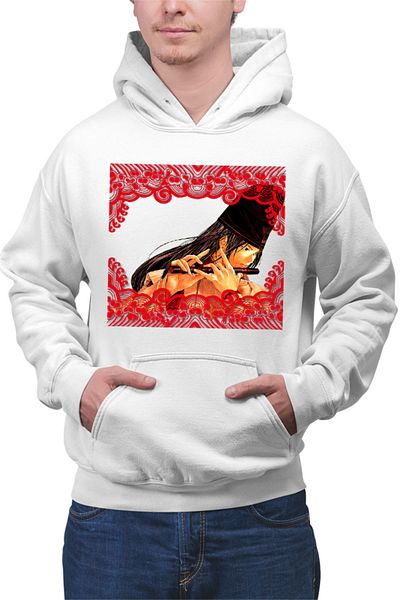 OEM Men's Hoodie Hikaru no Go Fujiwara no Sai Traditional Japanese Flute
