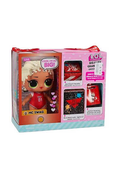 MGA Entertainment L.O.L. Surpriză! Bebeluș Mare - Păpușa M.C. Swag