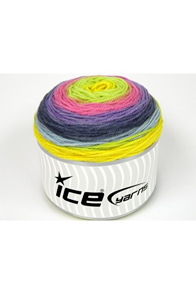 Ice yarns مجموعة من خيوط صوف آيس يارنز كيكس وول دي كي (30% صوف) بوزن 2 × 150 ...