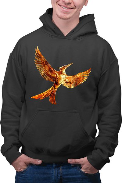 OEM Hanorac barbati The Hunger Games Bird Sci-FI Action Adventure Run