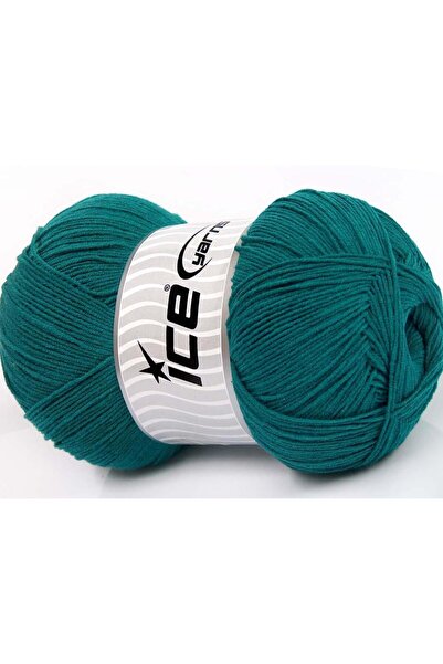 Ice yarns مجموعة من 4 خيوط من خيوط الجليد LORENA SUPERFINE (55% قطن) باللون ا...