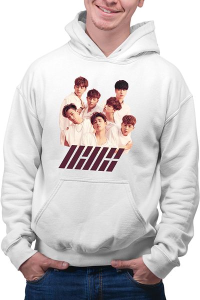 OEM Men's Hoodie iKon Koo Jun-hoe Jinhwan Song Yunhyeong Cosplay Comeback