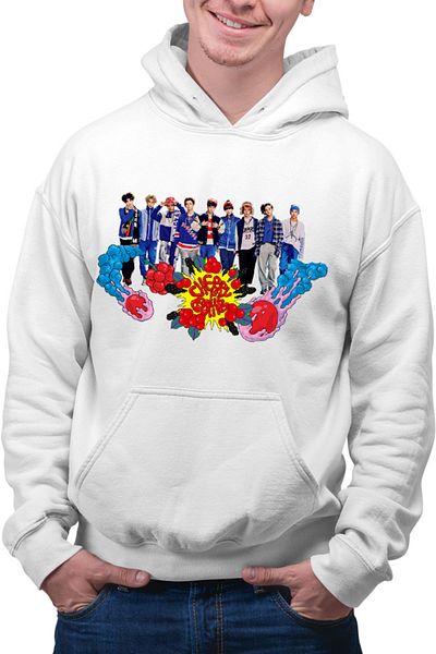 OEM Men's Hoodie NCT Cherry Bomb Sweets Campaign Concept Visuals