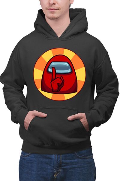 OEM Men's Hoodie Among Us Sus Shh Silence Vote Out