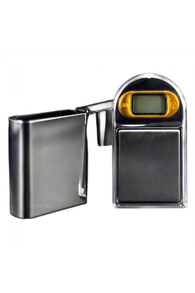 Black Leaf Brichetă Zippo de buzunar cu cântar tip Black Leaf 0.01-50g