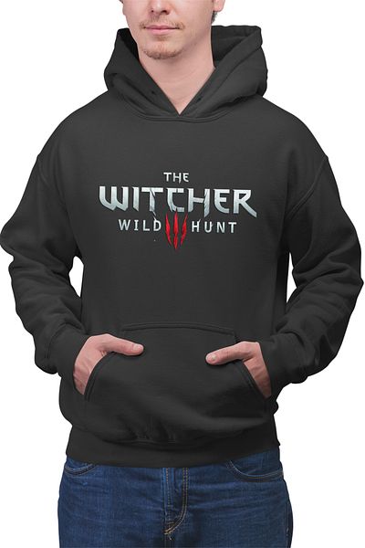 OEM Men's hoodie The Witcher Wild Hunt Logo Sigil