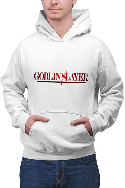 OEM Hanorac barbati Goblin Slayer Logo Kumo Kagyu Light Novel Anime Manga