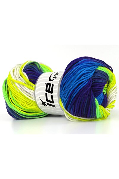 Ice yarns مجموعة من 4 × 100 جرام من خيوط الجليد المضادة للتكتل، خيوط سحرية بأ...