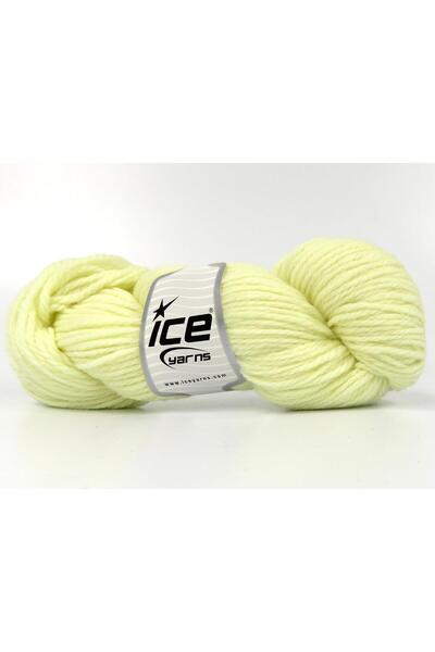 Ice yarns 3x100 جرام. صوف عضوي سميك بلون كريمي داكن فاخر، شتوي، صوف، 100% صوف...