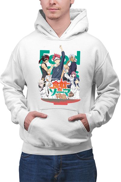 OEM Hanorac barbati Food Wars Group Photo Souma Megumi Alice Cookers Rivals