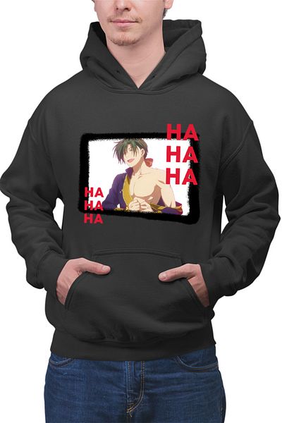 OEM Men's Hoodie Yona of the Dawn Jae-ha Laugh Manga Panel