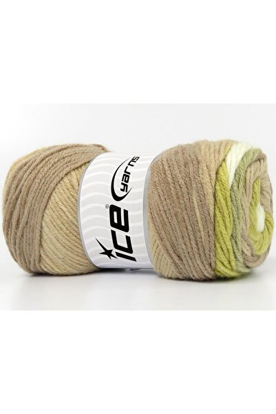 Ice yarns (4 قطع 100 جرام) مجموعة من 4 قطع من شعر الجمل من الأكريليك من BIG B...