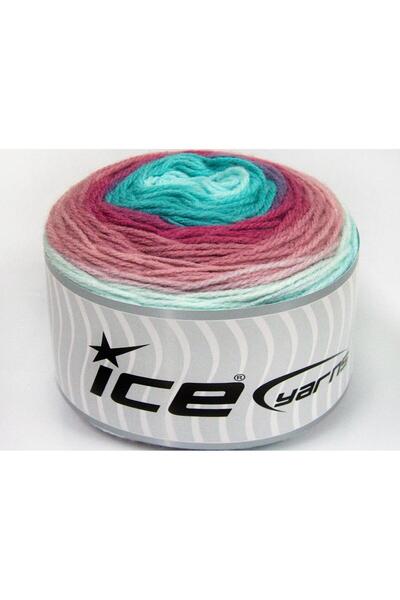 Ice yarns مجموعة من 3 × 100 جرام من خيوط آيس يارنز كيكس بيبي فاين، خيوط فيروز...