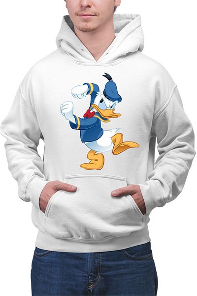 OEM Men's Hoodie Donald Duck Angry Disney Pixar Toy Children