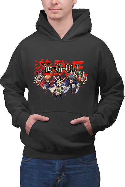 OEM Men's hoodie Yu Gi Oh Yusei Fudo Jaden All Dream Team