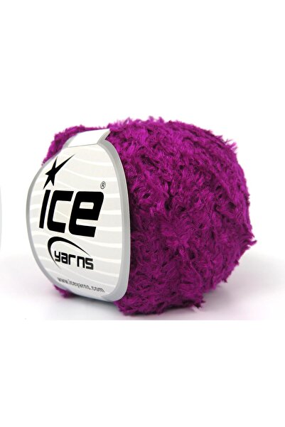 Ice yarns 6×50 جرام. فيسكوز فور، فسكوز، لون فوشيا غامق، ناعم، مخملي، رقيق جدً...