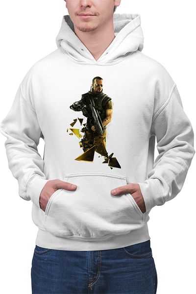 OEM Men's hoodie Deus Ex Human Revolution Cyberpunk Icarus Effect