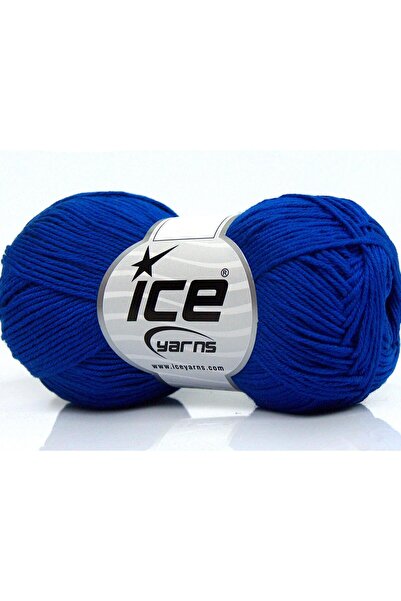 Ice yarns 8x50 جرام. قطن نقي فاخر للأطفال، خيوط صيفية، قطن، 100% قطن
