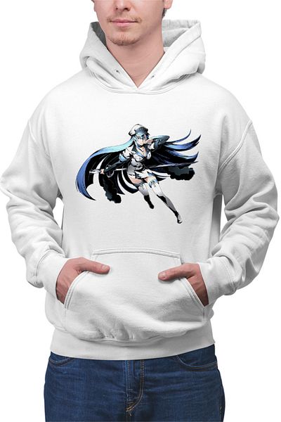 OEM Men's Hoodie Akame ga Kill Esdeath Otaku Japan Boss Horror
