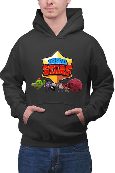 OEM Men's Hoodie Brawl Stars Full Team Shooter Mobile Game Classes