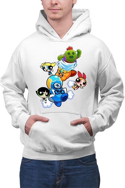 OEM Hanorac barbati Brawl Stars Happy Tank Powerpuff Girls Pokemon Weather