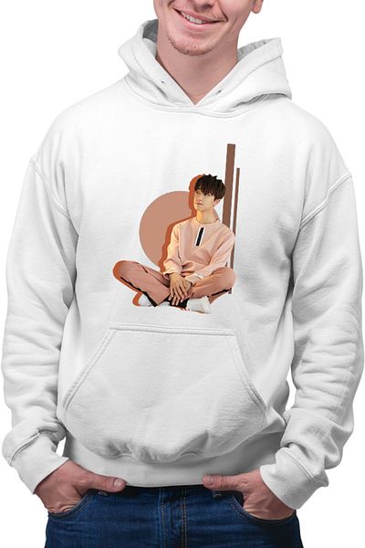 OEM Men's hoodie Seventeen Alone Concept Woozi Joshua Hong Hoshi