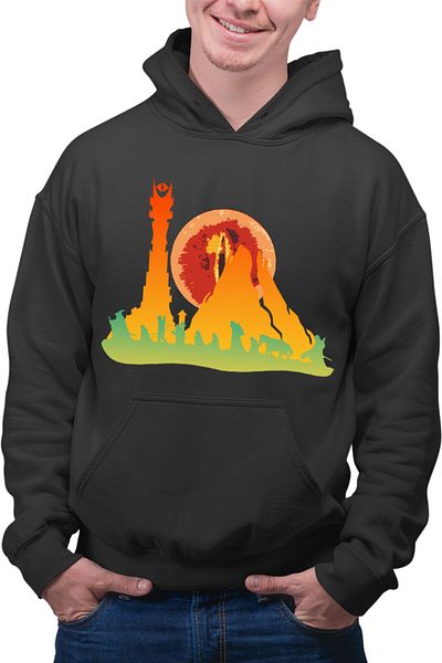 OEM Hanorac barbati Lord of the Rings Mountain Trip Save World Protect