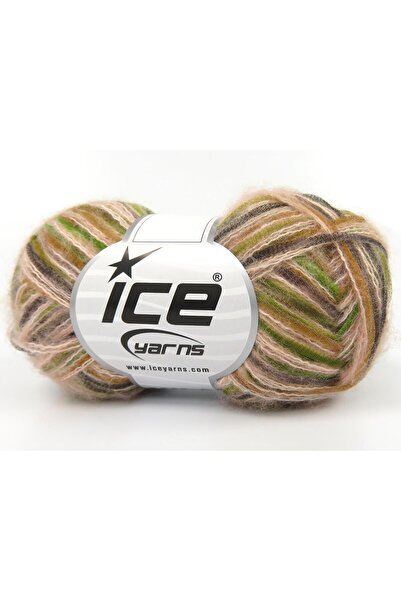 Ice yarns 8x50 جرام. صوف توكان، أكريليك، درجات الرمادي، درجات الخضراء، درجات ...