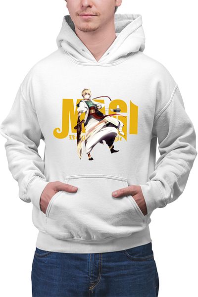 OEM Men's hoodie Magi The Labyrinth of Magic Alibaba Fire Stroke