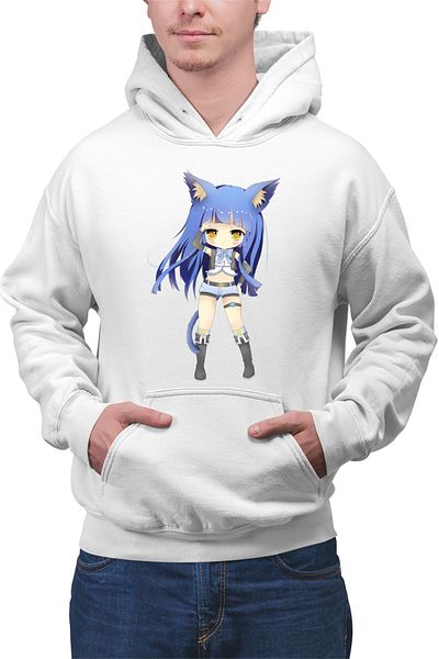 OEM Men's Hoodie Fairy Tail Juvia Lockser Anime Chibi