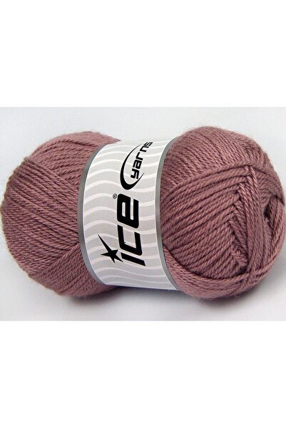 Ice yarns 4x100 جرام. خيوط دورة أكريليك الشتوية، خيوط مسطحة، 100% أكريليك