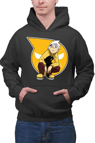 OEM Men's Hoodie Soul Eater Soul Spirit Shape Animekage