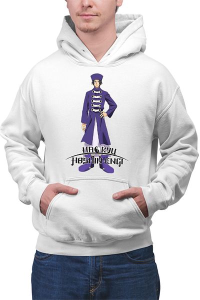 OEM Men's Hoodie Hoshin Engi Chuuou Fantasy Anime Japan Cosplay Fox Manga