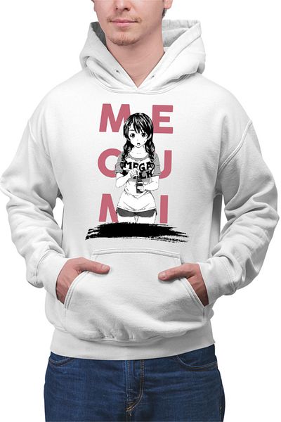 OEM Men's hoodie Food Wars Megumi Casual Water Otaku