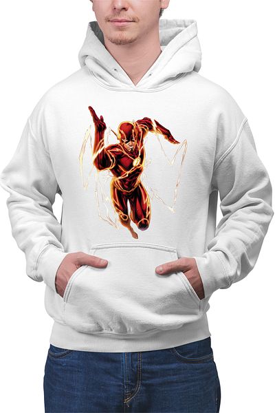 OEM Men's Hoodie The Flash Comic Book Marvel Cartoons