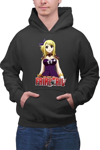 OEM Hanorac barbati Fairy Tail Lucry Heartfilia Wizard Guild