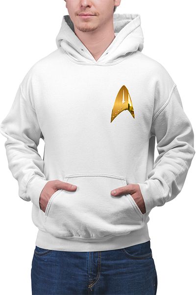 OEM Men's sweatshirt Star Trek Communicator Badge Teleport
