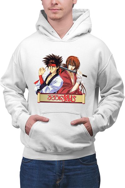 OEM Hanorac barbati Rurouni Kenshin Sanosuke Kenshin Manuscript