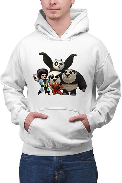 OEM Men's hoodie Brawl Stars Panda Arena Kung Fu Clash Royale Supercell