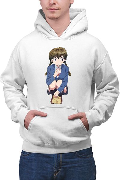 OEM Men's Hoodie Rin-ne Sakura Eat Anime Cartoons
