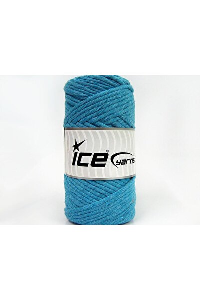 Ice yarns 250 جرام خيوط آيس يارنز قطن طبيعي جامبو (100% قطن) خيوط فيروزية